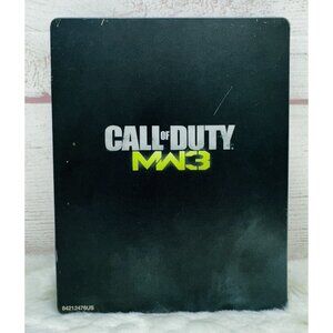Call Of Duty Modern Warfare 3 (PS3, 2011) Steelbook CASE Instruction Manual USED